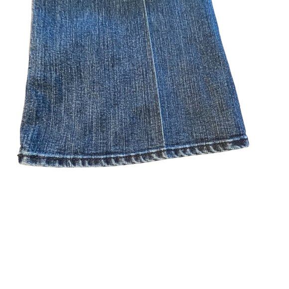 NY&C Women Jeans Mid Rise Curvy Boot cut (Sz12 W34 L31) - Picture 6 of 7